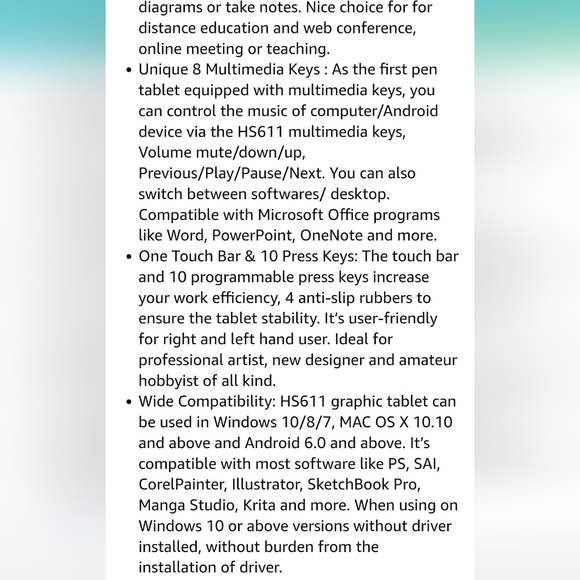 Huion Drawing Tablet - Picture 12 of 15